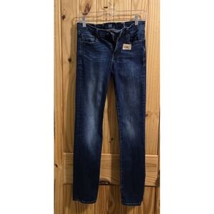 Gap Women's Jeans Size 0 Classic Straight Leg Dark Wash Blue Denim